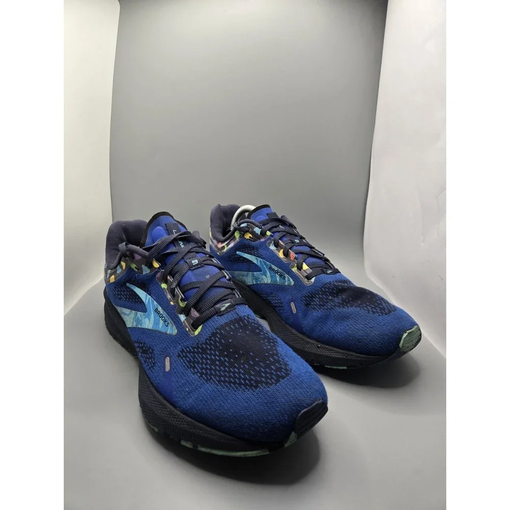 Brooks Launch 9 Running Shoes Mens 10 US Blue Bowl O' Cereal Trix 1103861D462